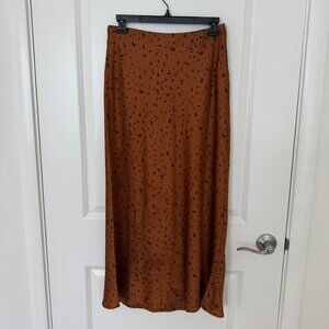 J.O.A. Satin Maxi Skirt